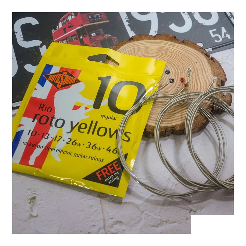Rotosound RotoSound R10 10-46 鍍鎳 電吉他弦 — 三峽弦樂器