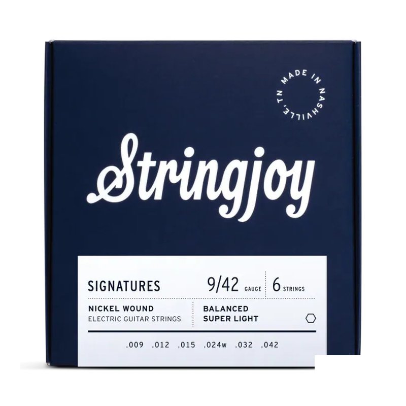 Stringjoy STRINGJOY Signatures Nickel Wound Electric Guitar Strings 鎳纏繞 電吉他弦 — 三峽木吉他 / 民謠吉他