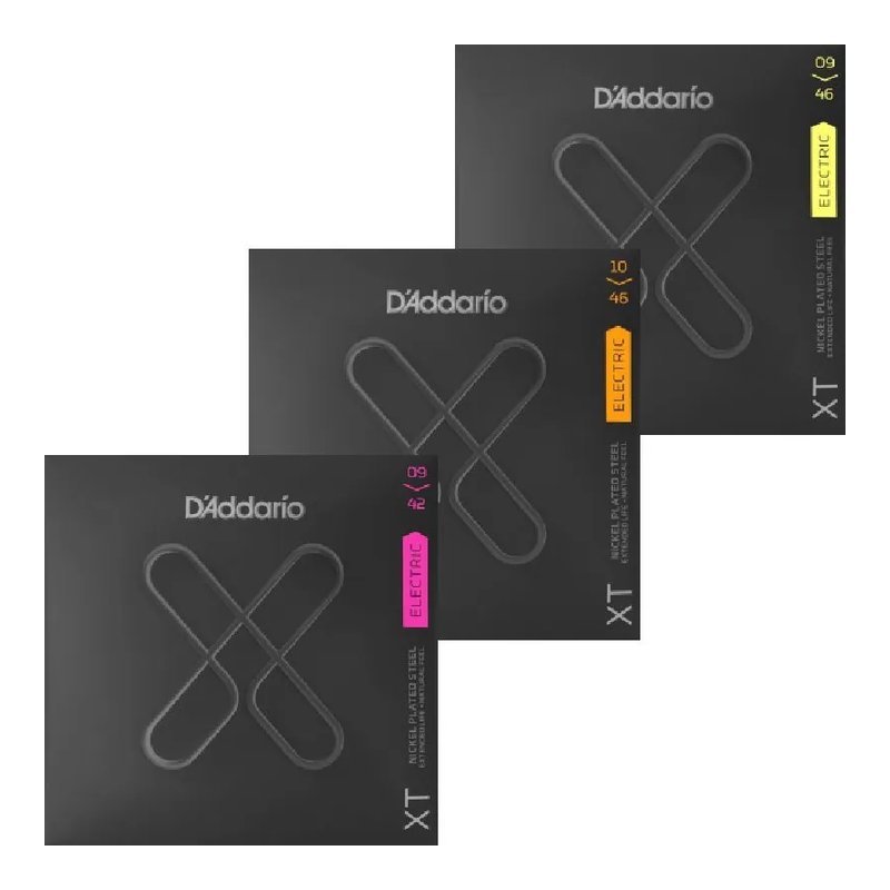 D'Addario Daddario XTE 系列 電吉他弦 塗層 鍍鎳 — 三峽木吉他 / 民謠吉他
