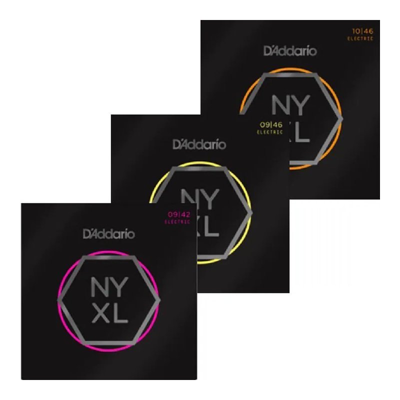 D'Addario Daddario NYXL 系列 電吉他弦 鎳弦 — 三峽木吉他 / 民謠吉他
