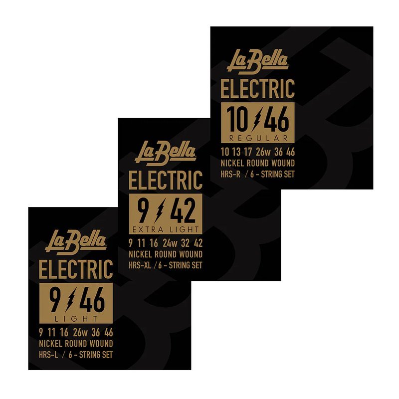 La Bella La Bella HRS 系列 電吉他弦 — 三峽烏克麗麗