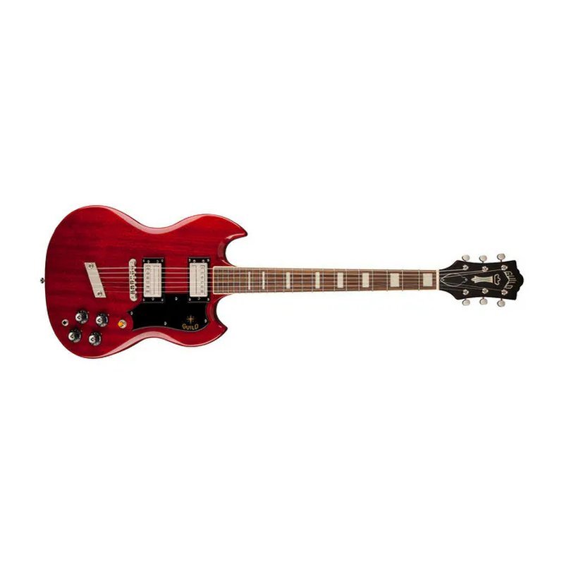 Guild Guild 電吉他 S-100 cherry red 櫻桃紅 SG型 — 三峽電吉他