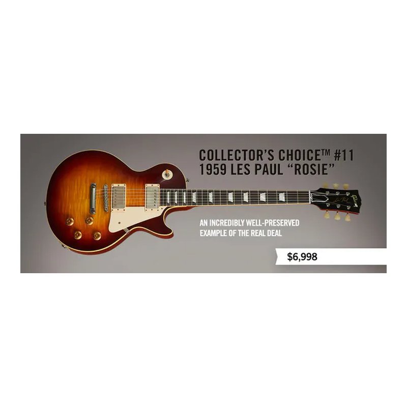 Gibson Gibson USA 電吉他 Collector's Choice™ CC #11 1959 Les Paul "Rosie" — 三峽電吉他