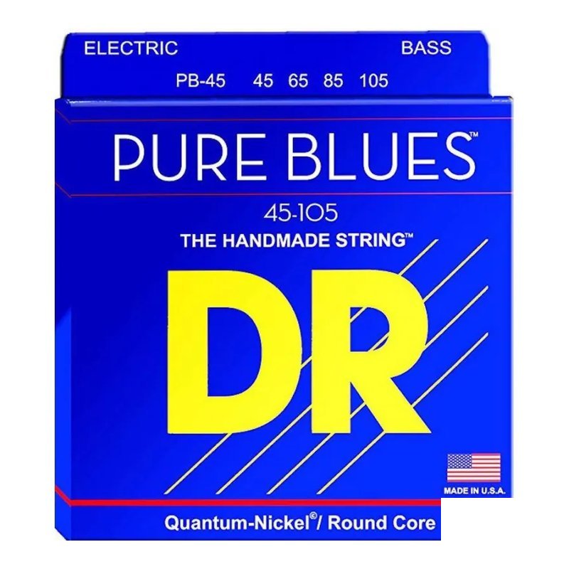 DR Strings DR 電貝斯弦 PURE BLUES — 三峽木吉他 / 民謠吉他