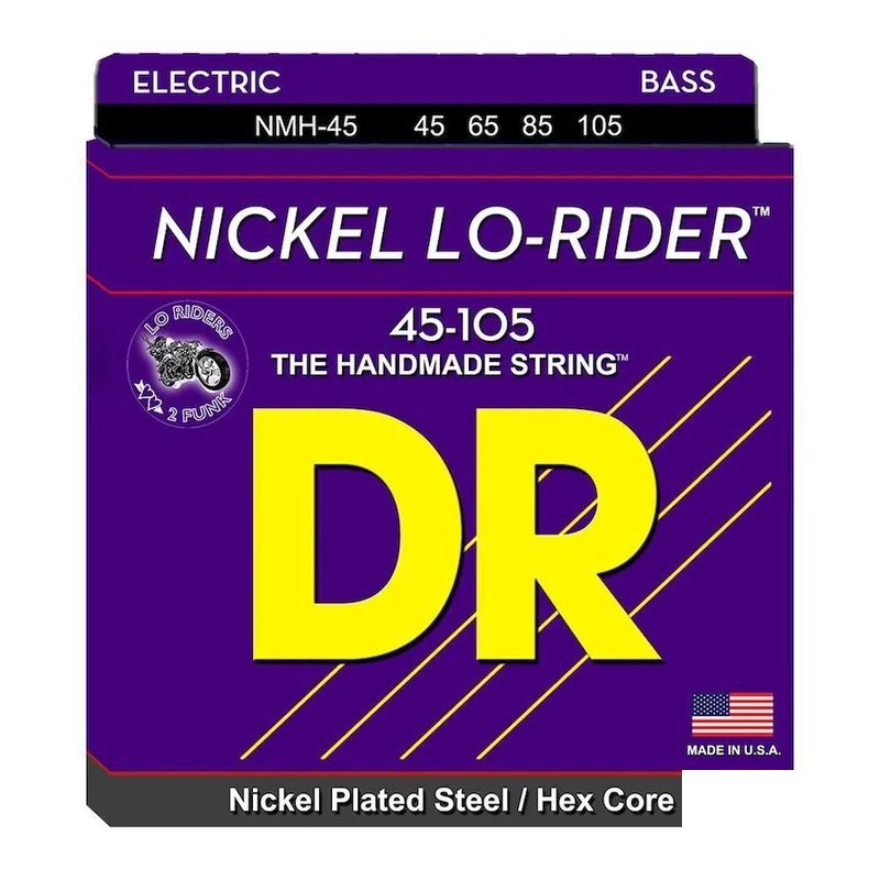 DR Strings DR 電貝斯弦 LO-RIDER — 三峽木吉他 / 民謠吉他