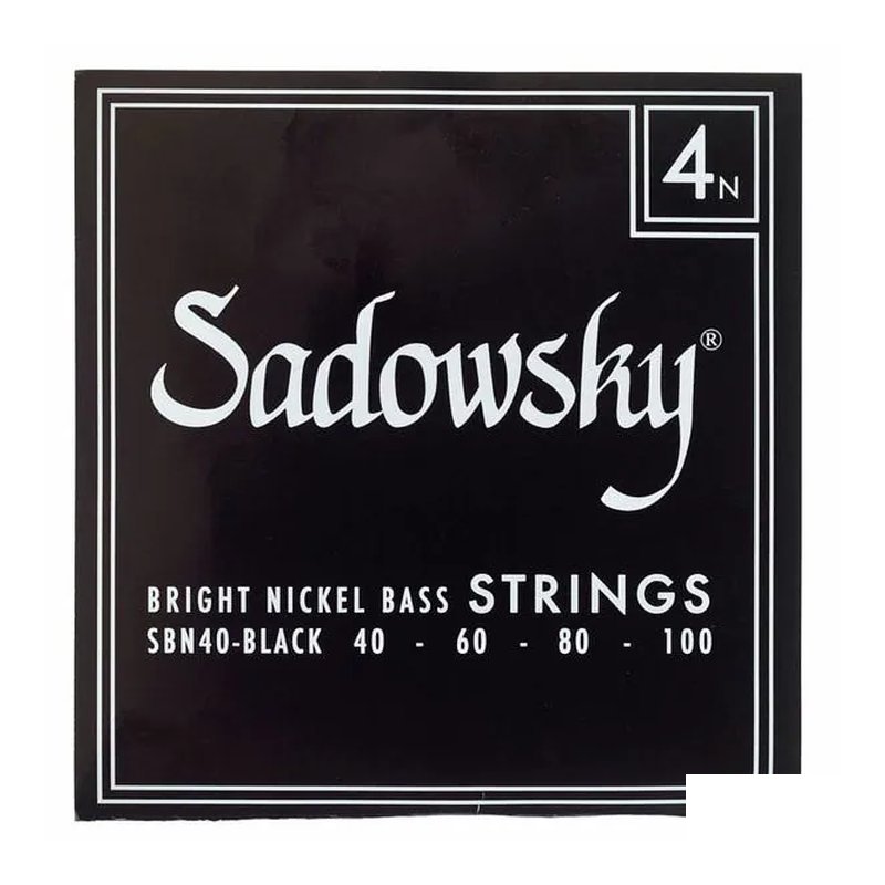 Sadowsky Sadowsky Black Label SBN40-1 40-100 黑標 鎳弦 貝斯弦 — 三峽木吉他 / 民謠吉他