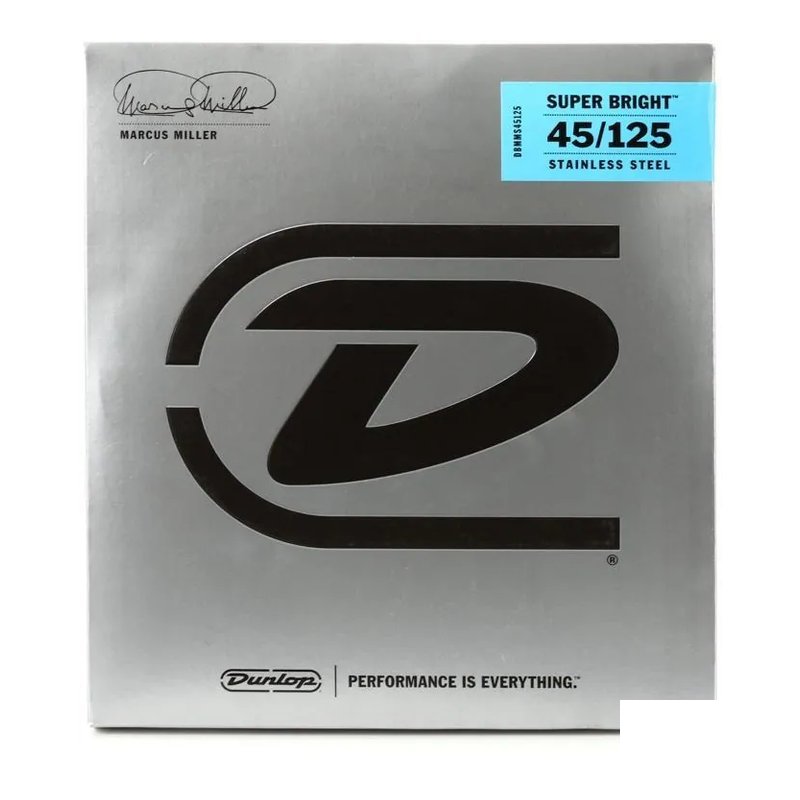 Dunlop Dunlop Marcus Miller DBMMS45125 貝斯弦 五弦 45-125 — 三峽木吉他 / 民謠吉他