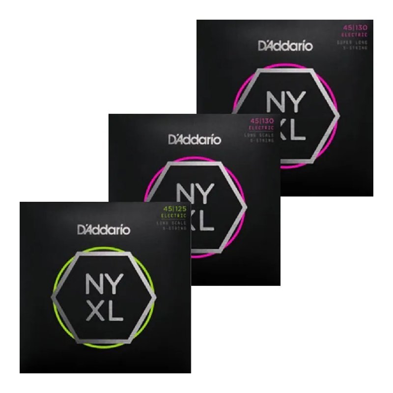 D'Addario Daddario NYXL 系列 貝斯 5弦 — 三峽貝斯