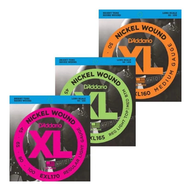 D'Addario Daddario EXL 系列 貝斯 4弦 — 三峽貝斯