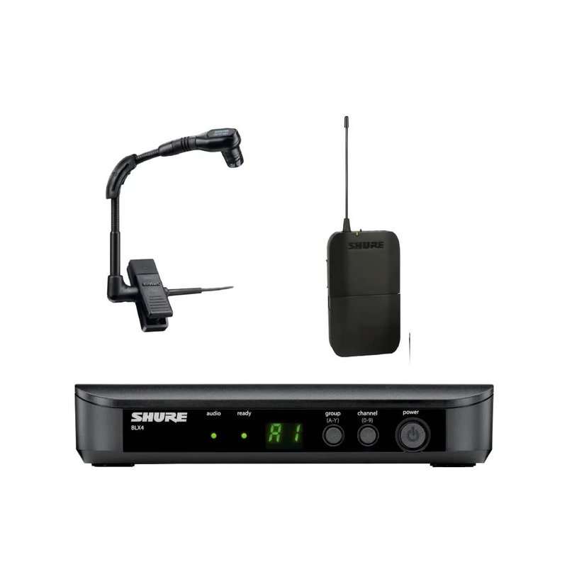 Shure SHURE / BLX14A＆B98-Q25 夾式無線薩克斯風收音麥克風組 — 三峽銅管 / 管樂