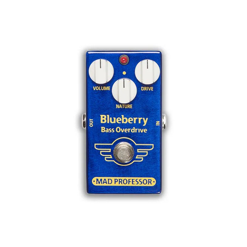 Mad Professor Mad Professor 貝斯 破音效果器 Blueberry Bass Overdrive — 三峽貝斯