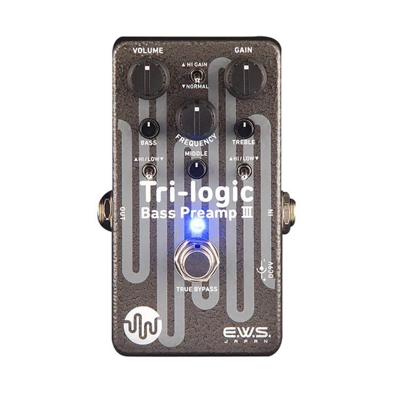 EWS E.W.S 前級效果器 Tri-logic Bass Preamp 3 — 三峽木吉他 / 民謠吉他