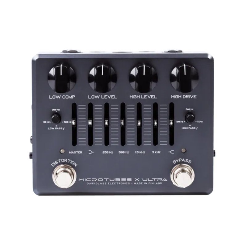 Darkglass Darkglass MICROTUBES X ULTRA 效果器 6段EQ 耳機輸出、USB參數設定 — 三峽木吉他 / 民謠吉他