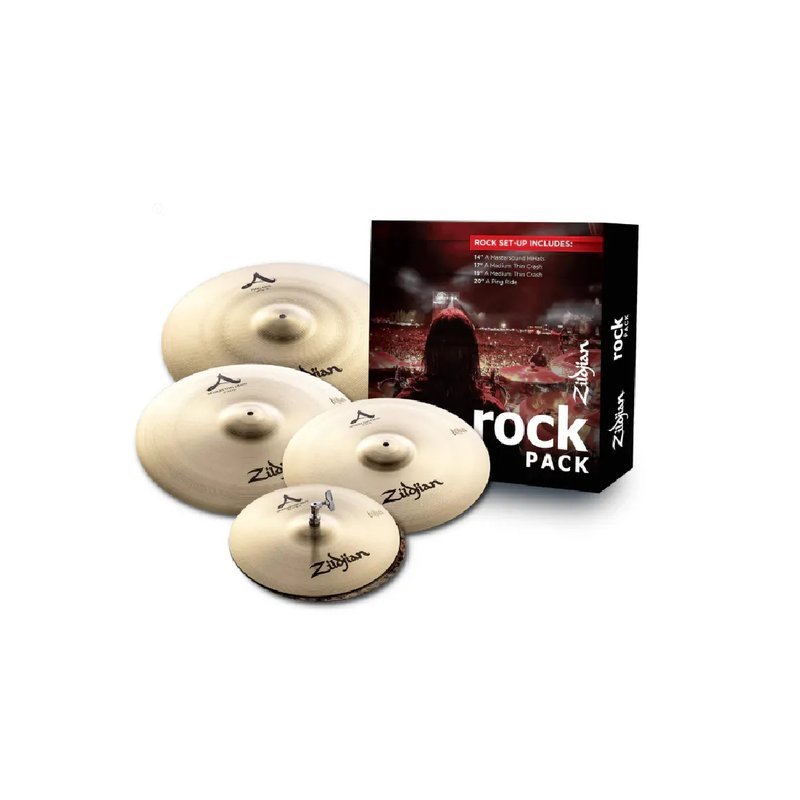 Zildjian Zildjian / A Rock Cymbal Pack 銅鈸套鈸組 (A0801R) — 三峽鼓 / 打擊