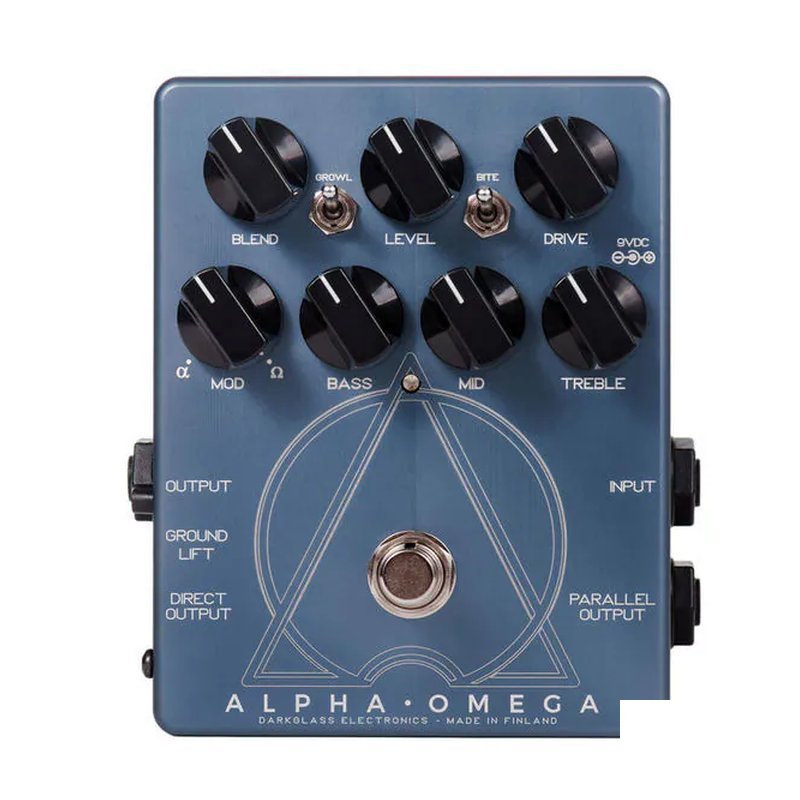 Darkglass Darkglass Alpha Omega Bass 雙貝斯前級/破音效果器 — 三峽貝斯