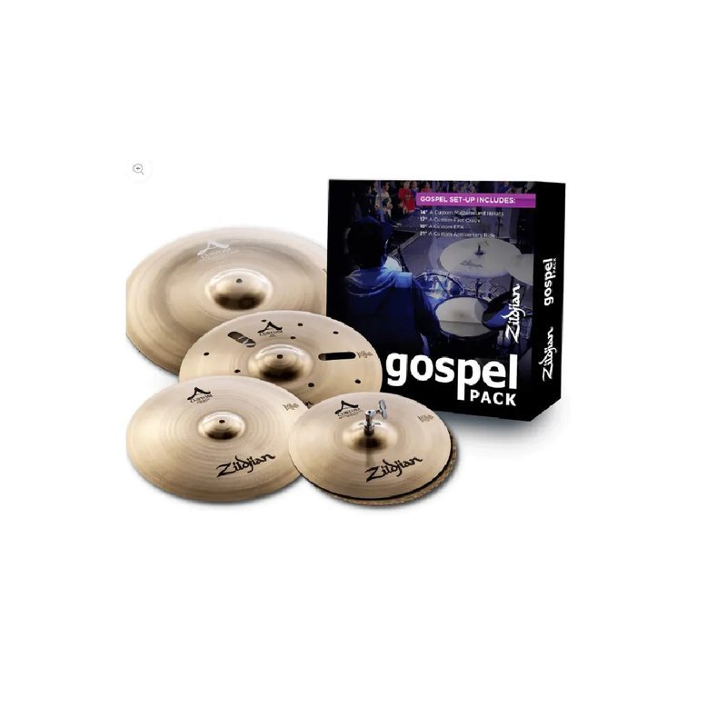 Zildjian Zildjian / A Custom Gospel Cymbal Pack 銅鈸套鈸組 (AC0801G) — 三峽鼓 / 打擊