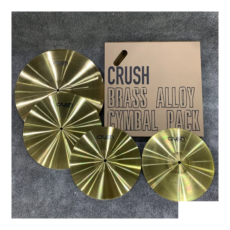 Crush CRUSH CBCP40 銅鈸套鈸組 四片 — 三峽鼓 / 打擊