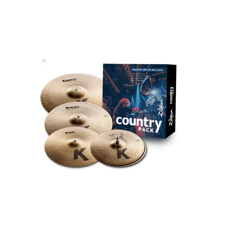 Zildjian Zildjian / K Country Cymbal Pack 銅鈸套鈸組 (K0801C) — 三峽鼓 / 打擊