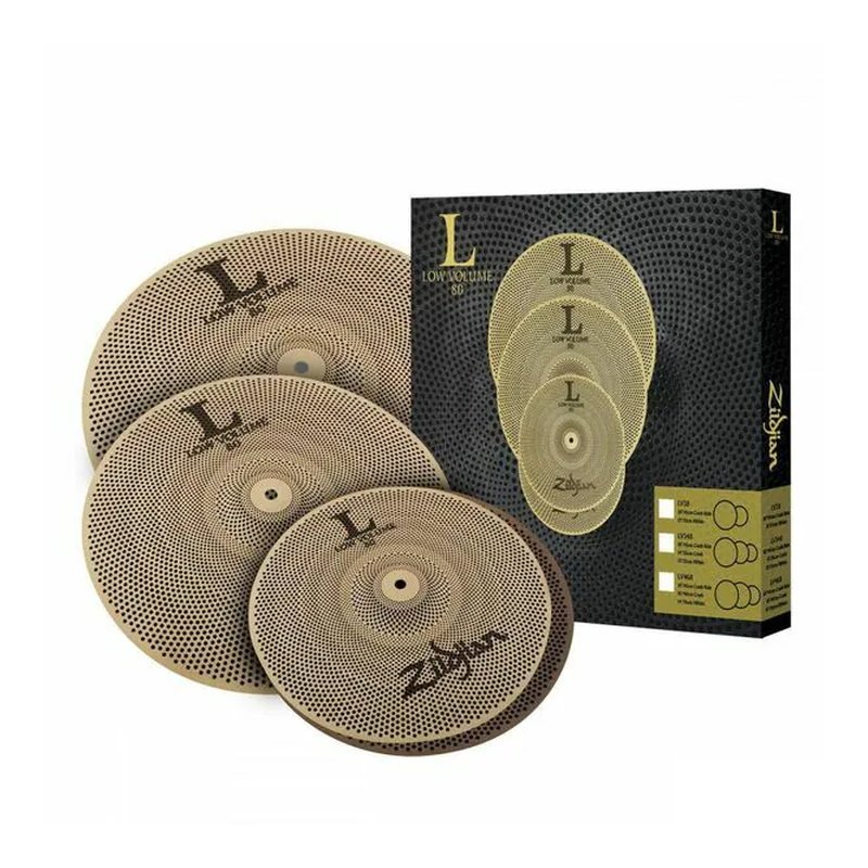 Zildjian Zildjian LV468 L80系列靜音銅鈸 銅鈸套組 4片裝 — 三峽鼓 / 打擊
