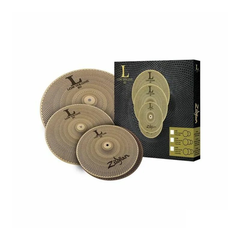 Zildjian Zildjian LV348 L80系列靜音銅鈸 銅鈸套組 4片裝 — 三峽鼓 / 打擊