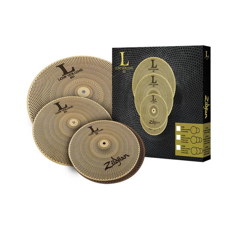 Zildjian Zildjian LV348 靜音銅鈸套組 四片裝 — 三峽鼓 / 打擊