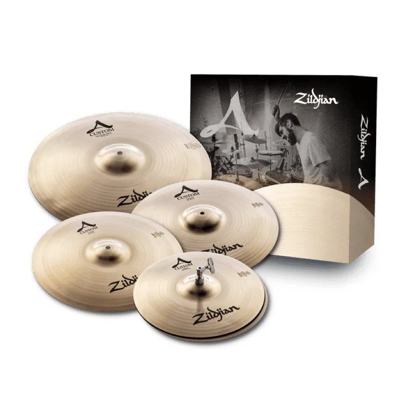 Zildjian Zildjian A CUSTOM A20579-11 銅鈸套組 五片裝 — 三峽鼓 / 打擊