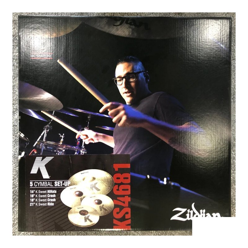 Zildjian Zildjian K Sweet KS4681 銅鈸套組 五片裝 — 三峽鼓 / 打擊