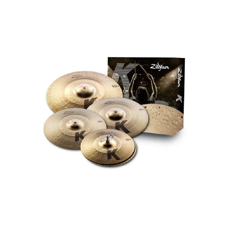 Zildjian Zildjian / K Custom Hybrid Cymbal Pack 銅鈸套鈸組 (K1250) — 三峽鼓 / 打擊