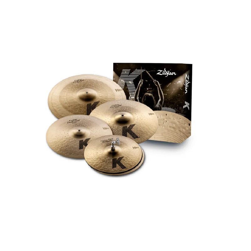 Zildjian Zildjian / K Custom Dark Cymbal Pack 銅鈸套鈸組 (KCD900) — 三峽鼓 / 打擊