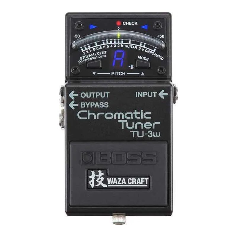 BOSS BOSS TU-3W Waza Craft Chromatic Tuner 半音階調音器 — 三峽調音器