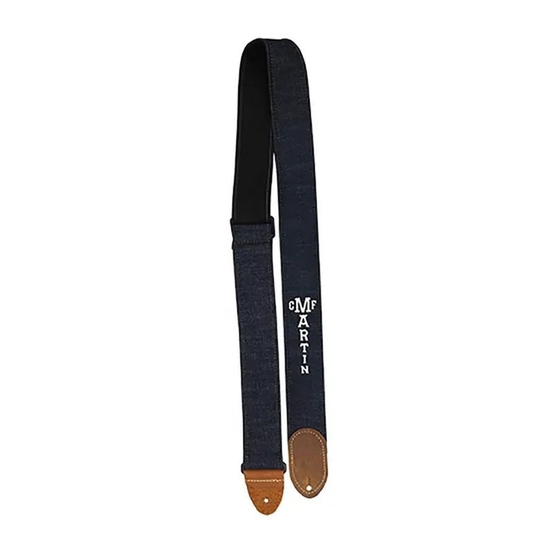 Martin Martin 18A0077 環保牛仔皮 吉他背帶 — 三峽背帶