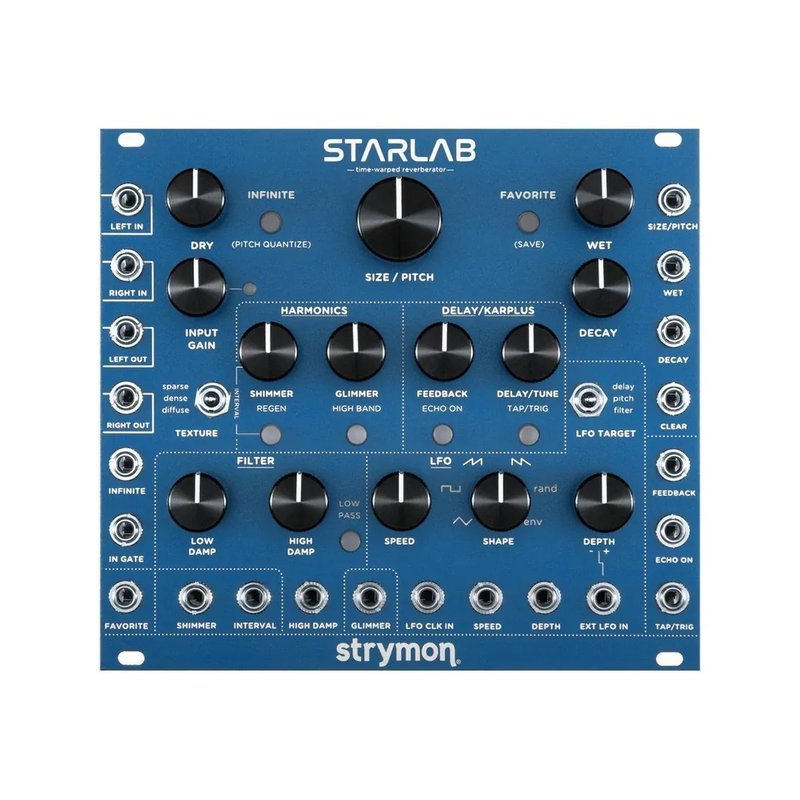 Strymon Strymon Starlab Reverb Eurorack 模組化合成器 效果器 — 三峽電鋼琴 / 鍵盤