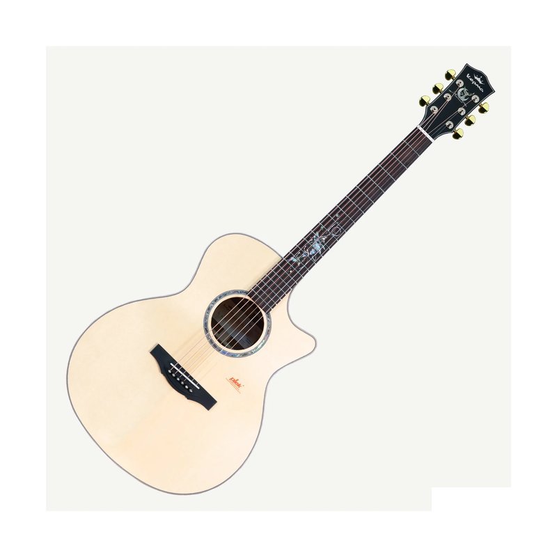 Kepma KEPMA S421 雲杉全單木吉他 附琴袋 — 三峽木吉他 / 民謠吉他