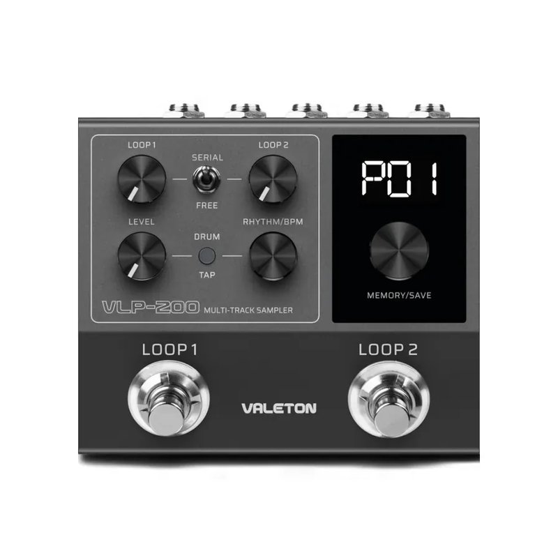 Valeton VALETON VLP-200 Multi-Track Sampler Looper 節奏循環機 鼓機 LOOP機 — 三峽效果器