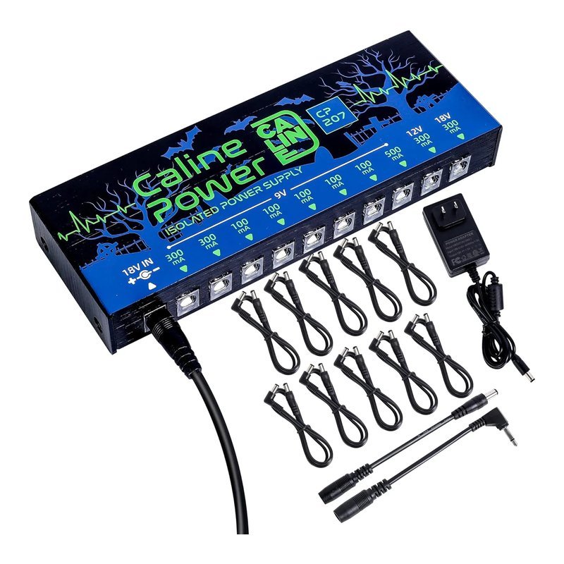 Caline Caline CP-207 效果器 電源供應器 — 三峽木吉他 / 民謠吉他