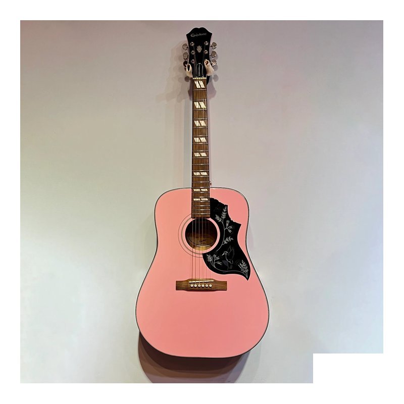 Epiphone Epiphone Hummingbird Studio 粉色蜂鳥 民謠吉他 — 三峽木吉他 / 民謠吉他