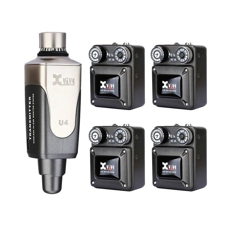 Xvive Xvive U4R4 Wireless IEM System 入耳式 無線監聽傳輸介面 — 三峽音響 / 音箱