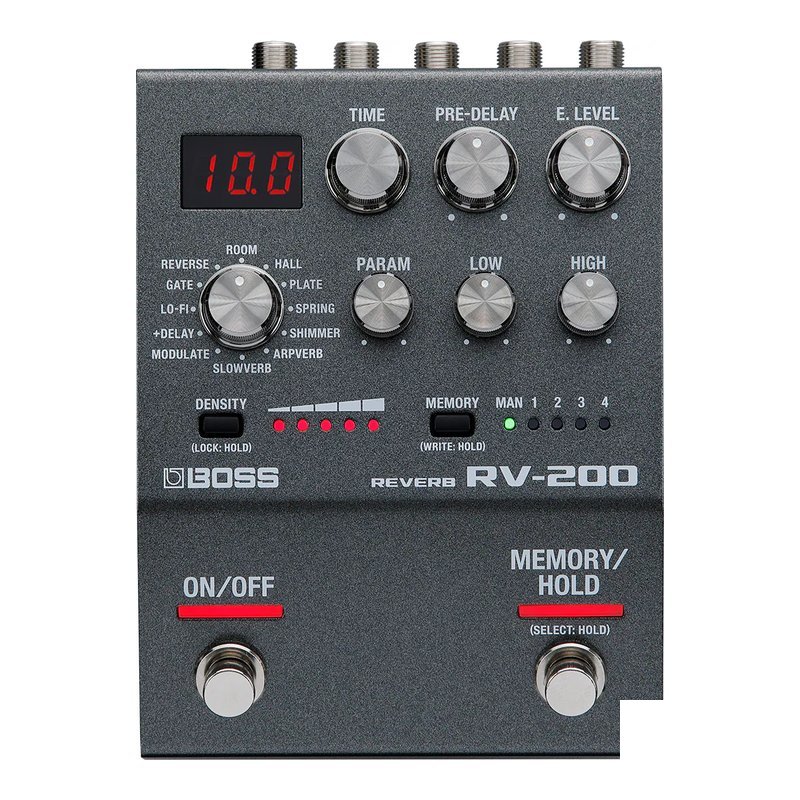 BOSS BOSS RV-200 Reverb 殘響 效果器 — 三峽效果器