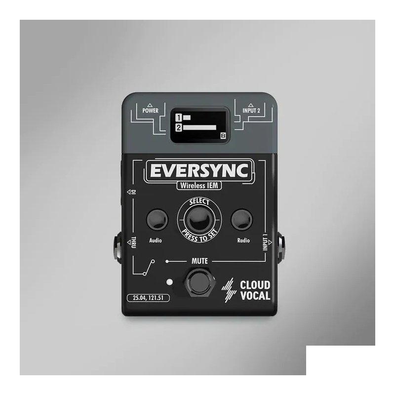 雲聲 Cloud Vocal Cloudvacol 雲聲 EverSync IEM 無線監聽系統 — 三峽音響 / 音箱