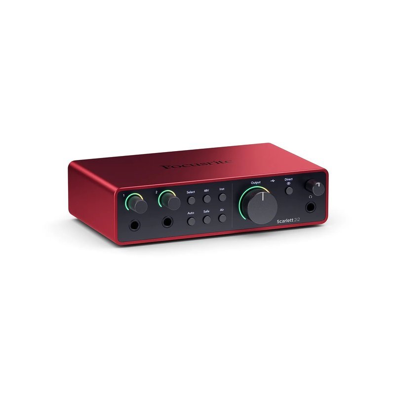 Focusrite Focusrite Scarlett 4th Gen 第4代 2i2 錄音介面 — 三峽麥克風