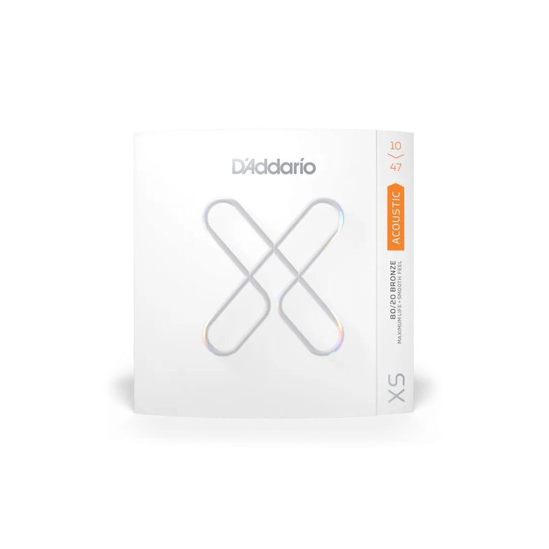 D'Addario Daddario XS 系列 民謠吉他弦 薄膜 黃銅 — 三峽木吉他 / 民謠吉他