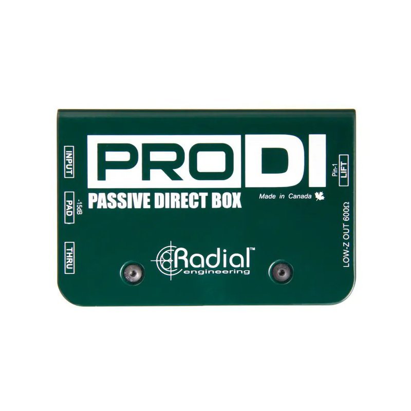 Radial Radial ProDI Passive DI Box 被動式DI盒 — 三峽木吉他 / 民謠吉他