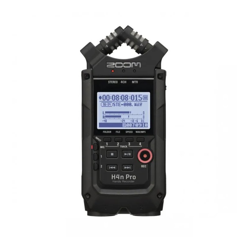 Zoom Zoom H4n Pro Black 手持 4ch 數位 錄音機 — 三峽鼓 / 打擊