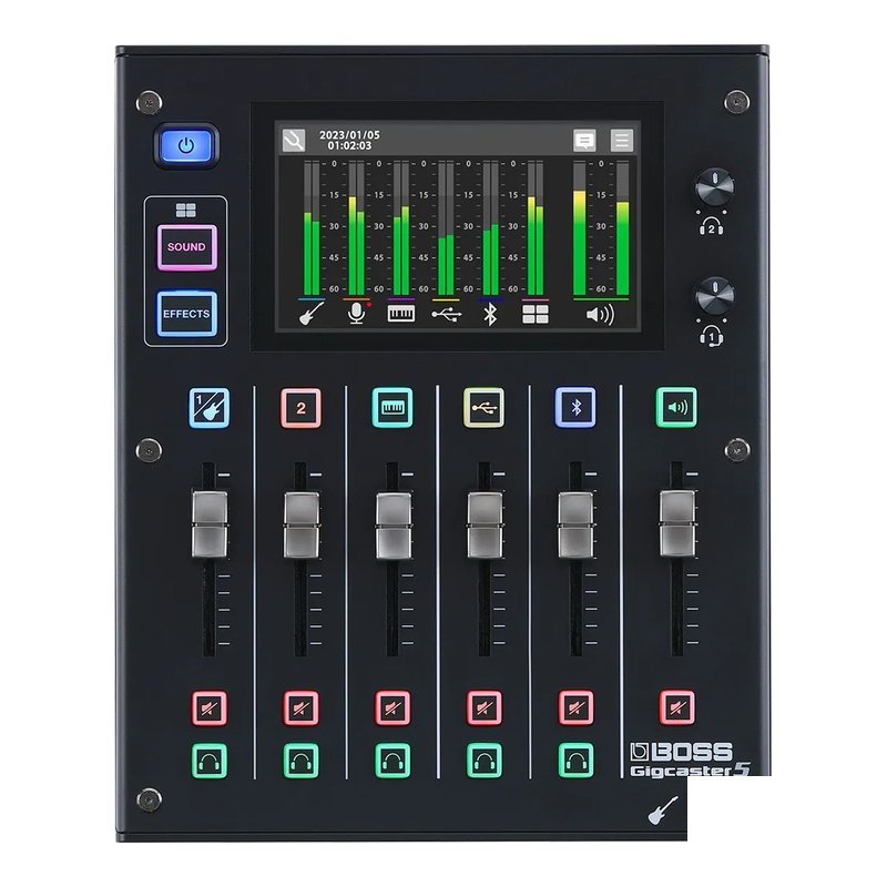 BOSS BOSS GIGCASTER 5 串流混音器 — 三峽木吉他 / 民謠吉他
