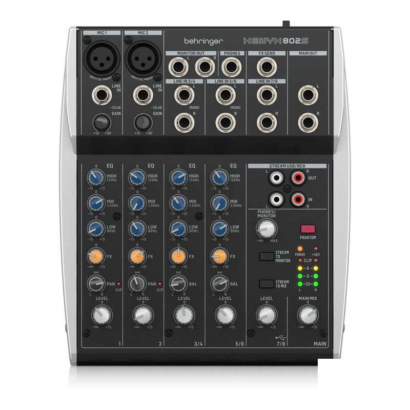 Behringer Behringer Xenyx 802S 混音器 — 三峽麥克風