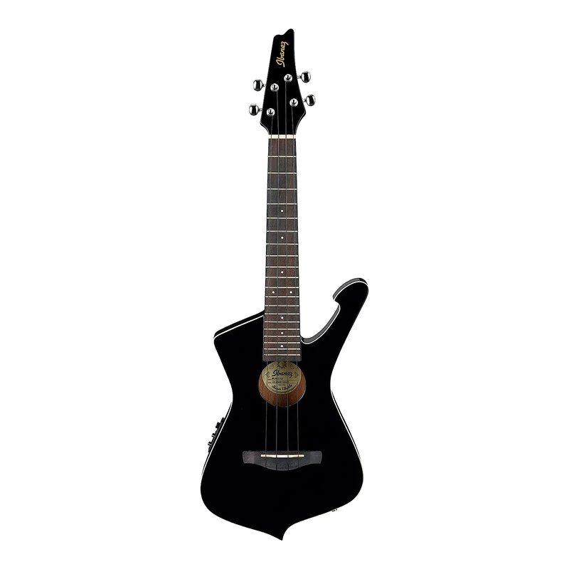 Ibanez Ibanez UICT10 BK 黑色 烏克麗麗 可插電 — 三峽烏克麗麗