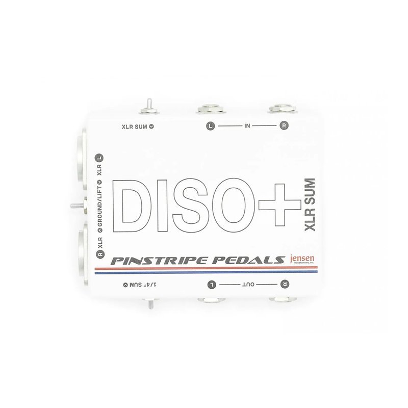 Pinstripe Pinstripe Pedals DISO+ DI Box（配備 XLR Summing 開關） — 三峽效果器