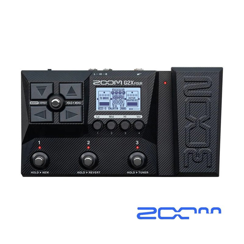 Zoom ZOOM G2X Four 吉他綜合效果器 — 三峽吉他 / Bass