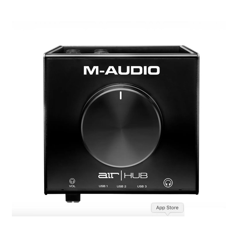 M-Audio M-Audio Air Hub USB 音效卡 內建三個USB Hub 耳機放大器 — 三峽電鋼琴 / 鍵盤