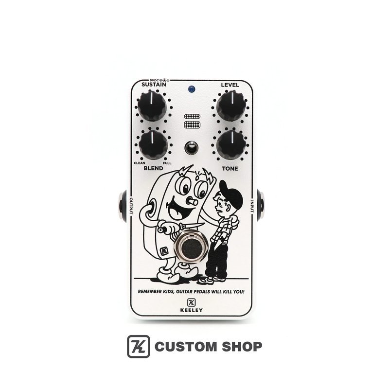 Keeley Keeley Compressor Plus PWKY Custom Shop Edition 限量搶劫版 壓縮 效果器 — 三峽木吉他 / 民謠吉他